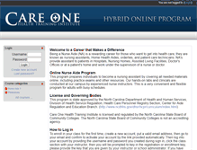 Tablet Screenshot of online.careonehealth.org