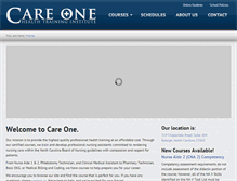 Tablet Screenshot of careonehealth.org